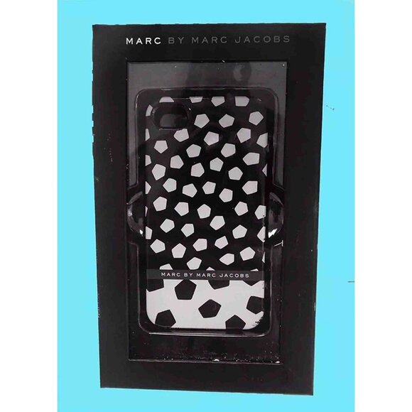 Marc Jacobs Black Multi Premium iPhone 4/4s Phone Case - Picture 1 of 3
